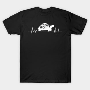 Turtles heartbeat lover,Turtle animal in wildlife T-Shirt